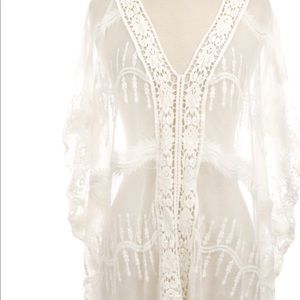 Lace cover up